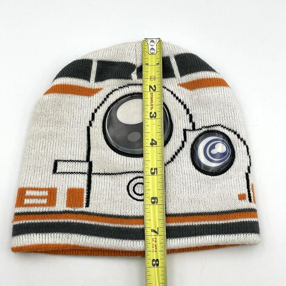 Star Wars BB-8 Beanie‎ Boys Youth Unisex One Size Orange White Black Winter Hat